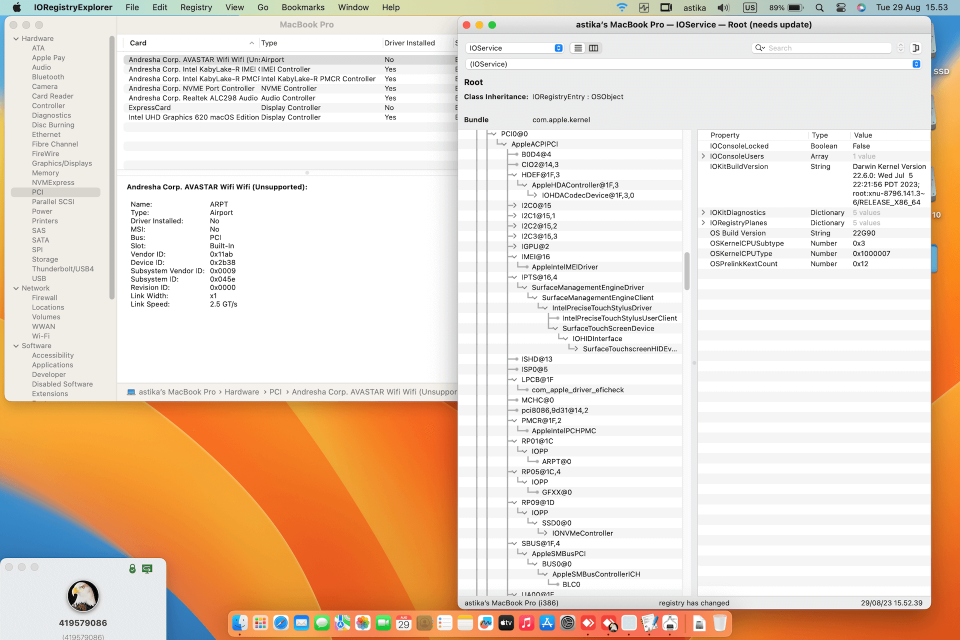 Microsoft Surface Book 2 2nd [KabyLake R   Intel UHD 620 + I2C]   OpenCore 1